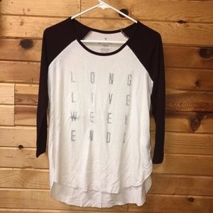 American eagle baseball T soft and sexy plush
